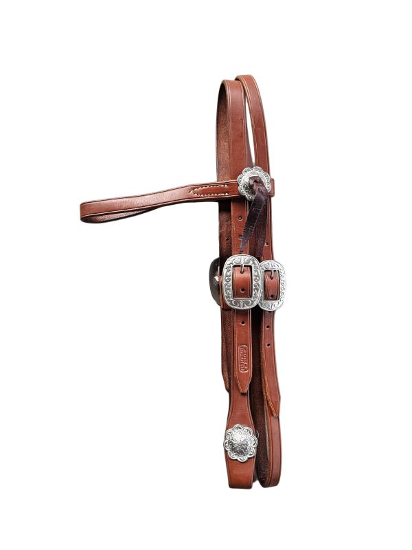 Western Show Bridle Engraved SS